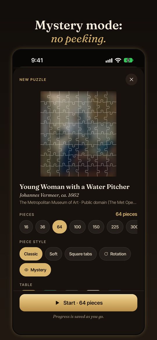 Jigsaw Atelier: Art Puzzles screen 4