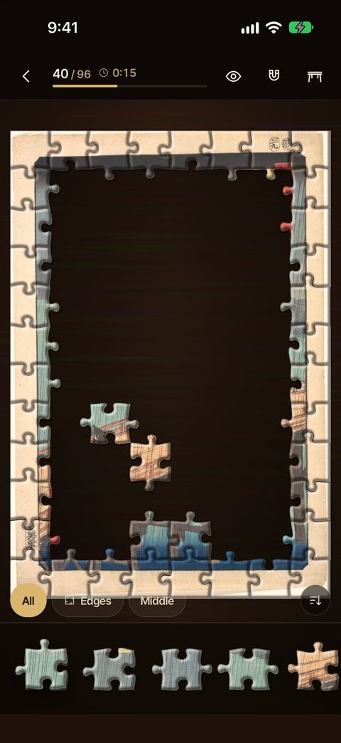 Jigsaw Atelier: Art Puzzles: mid screen