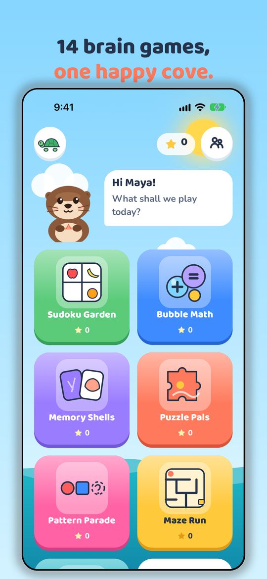 Clever Cove: Kids Brain Games screen 1