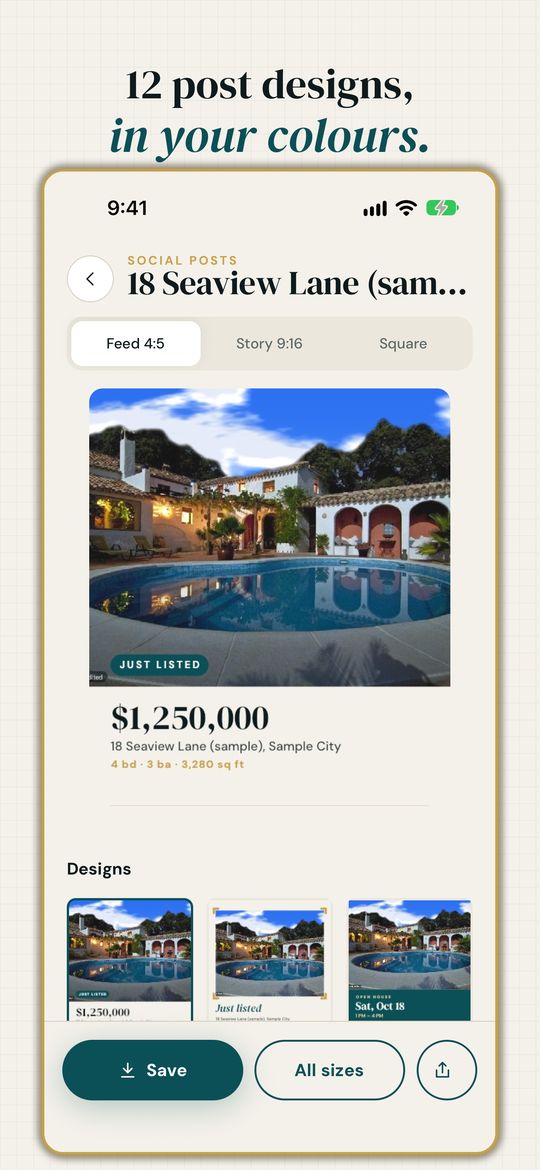 STAR Listing Studio screen 6
