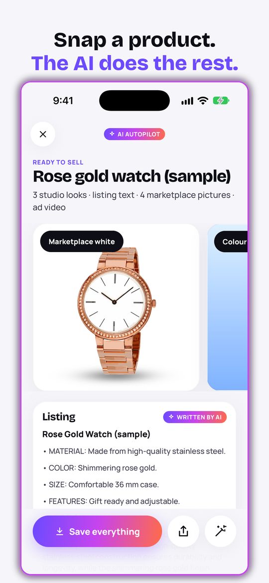 STAR Seller Studio screen 1