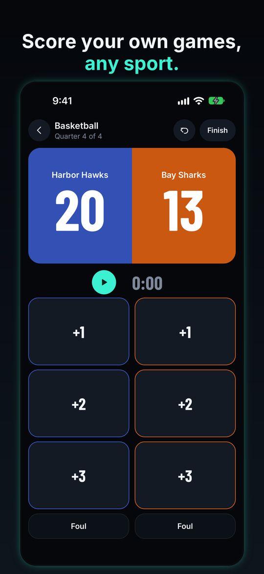 Scoretide: Live Scores & Stats screen 3